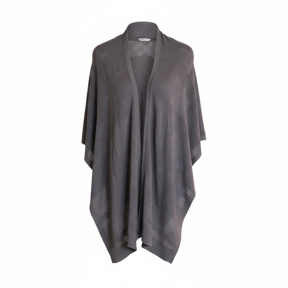 Lululemon Find Your Light Wrap Heathered Moonwashed Gray Silk Blend NWT LW9BUJS